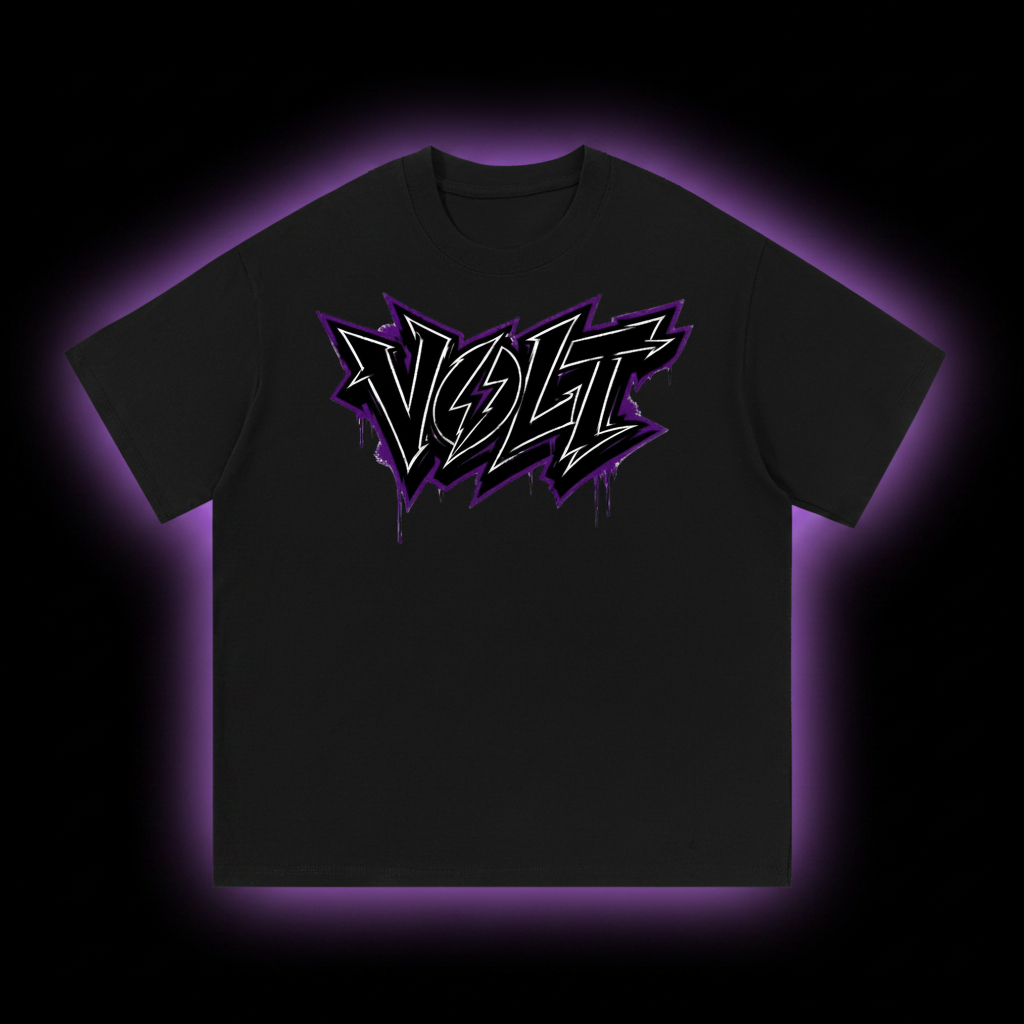Volt Frontline Tee (Black Logo)