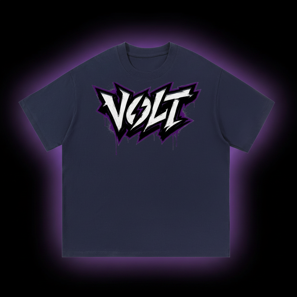 Volt Frontline Tee (White Logo)