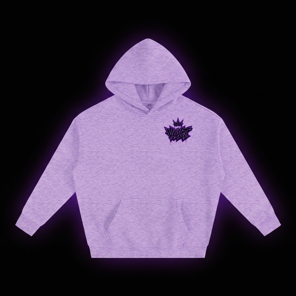 Volt Dual Logo Hoodie (Black Logo)
