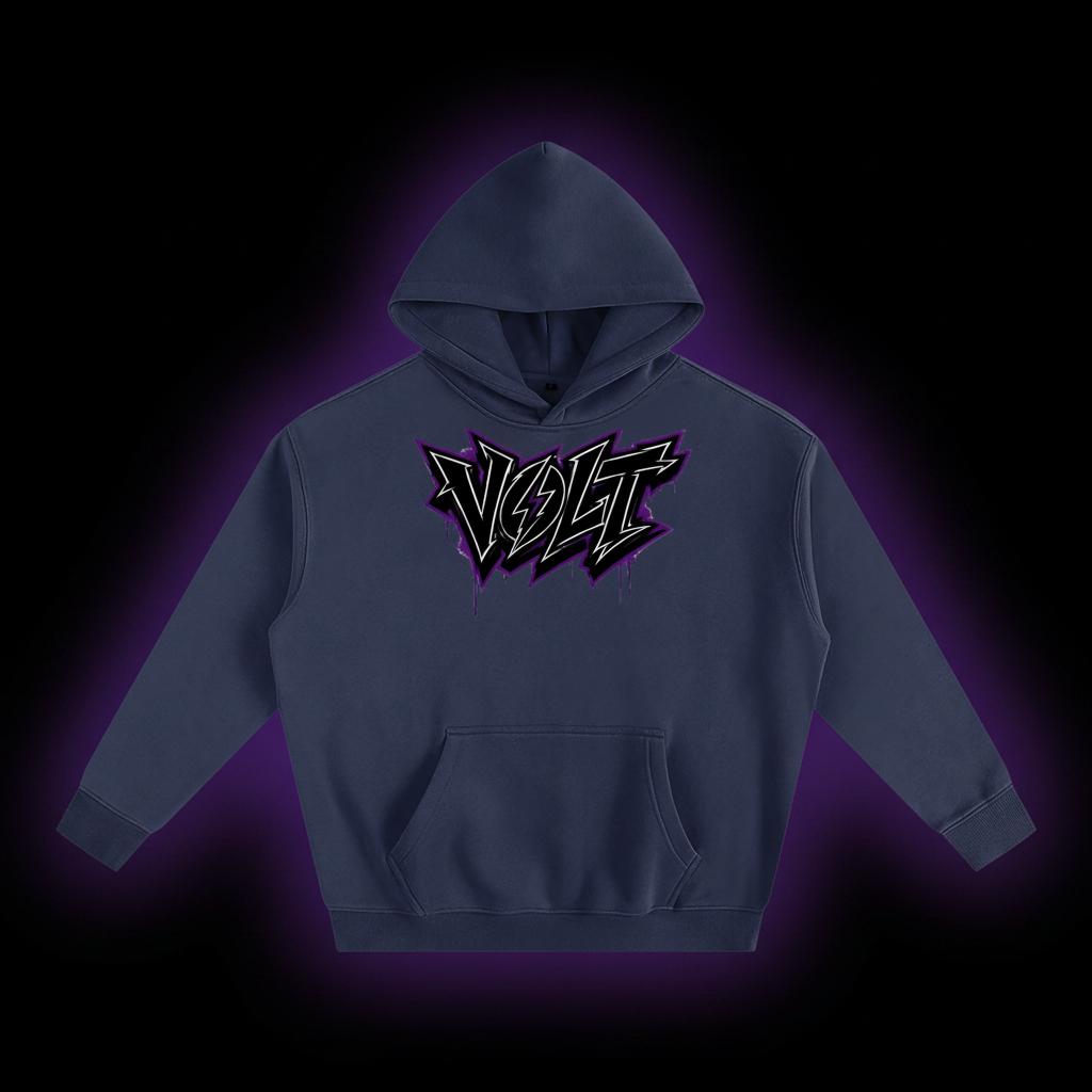 Volt Frontline Hoodie (Black Logo)
